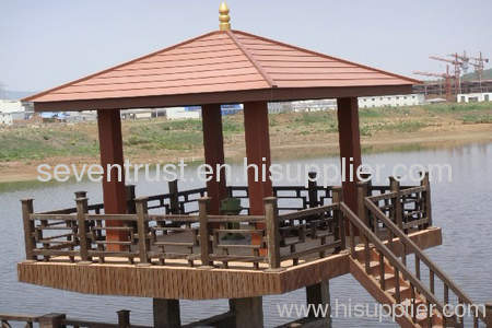 Wood plastic composite Pavilion