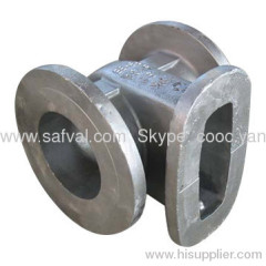 WCB gate valve body