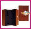 Customized Heavy Wine Box / Paper Foldable Gift Packaging Boxes with Embossing, Hot Stamping, Matte