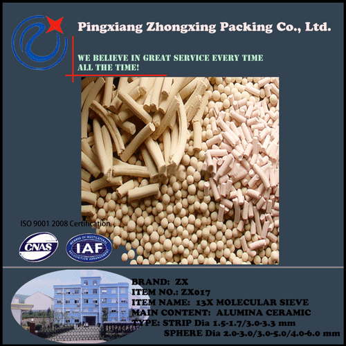 molecular sieve for air seperation equipment