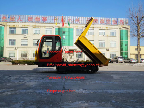 3 tons capacity track trailer, rubber track trailer ,truck transporter