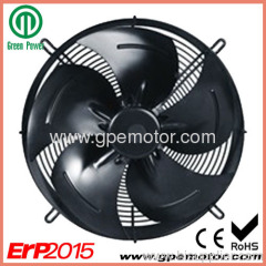 230V EC Axial Fan 450 with large airflow and BLDC motor