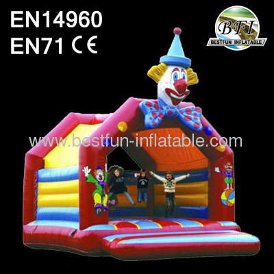 Big Inflatable Clown Bouncer For Sale