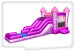 Princess Wet / Dry Inflatable Slide Combo