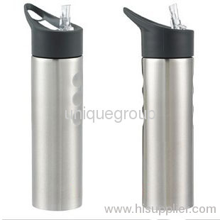 New SILVER 750ml Outdoor Cycling Bike Bicycle Sports Water Bottle