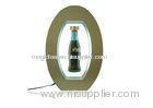 O Shaped Rotating Magnetic Pop Display, Lighting Floating Cocacola Bottle Display With Custom Logo