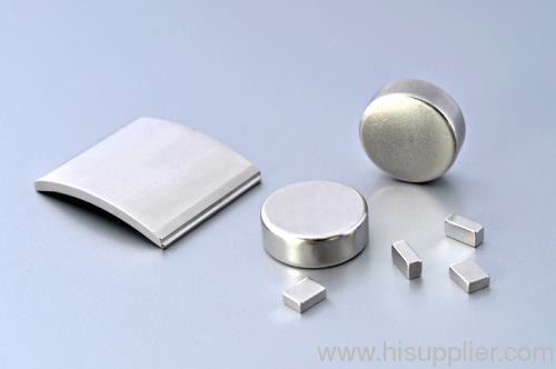 Sintered neodymium iron boron magnet