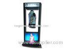 OEM Top System Acrylic Magnetic Floating Pop Display For Big Figure Model With Led Spotlights