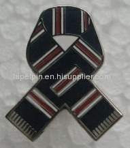 die struck lapel pin