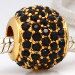 wholesale black Pave Lights Charm 791051