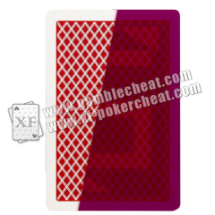 Bee premium plastic marked cards(red)
