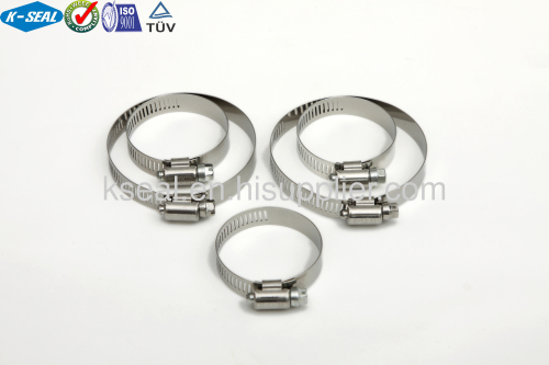 Stainless Steel American Type Worm Drive pull action clamp KF212SS