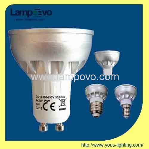 Led spotlight high power lamp GU10 3*1W