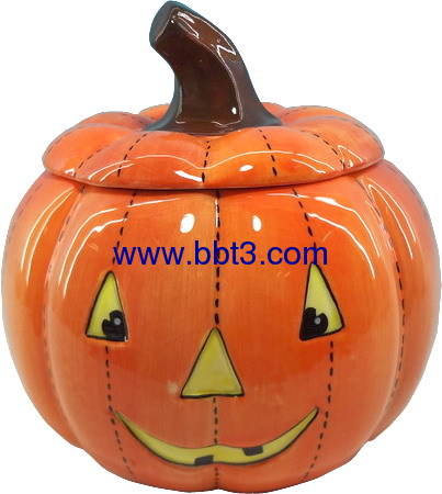 Promotional pumkin shape kitchen container