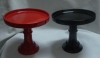 Ceramic Cake Stands Scalloped Edge