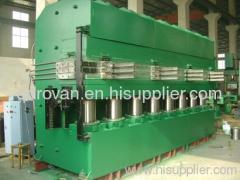 Jaw vulcanizing machine