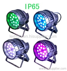 18X10W RGBW 4IN1 Outdoor Zoom LED Waterproof Par Light