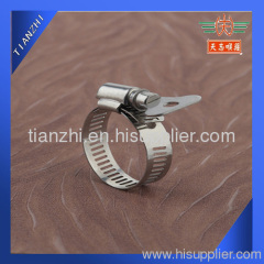 butterfly handle hose clamp