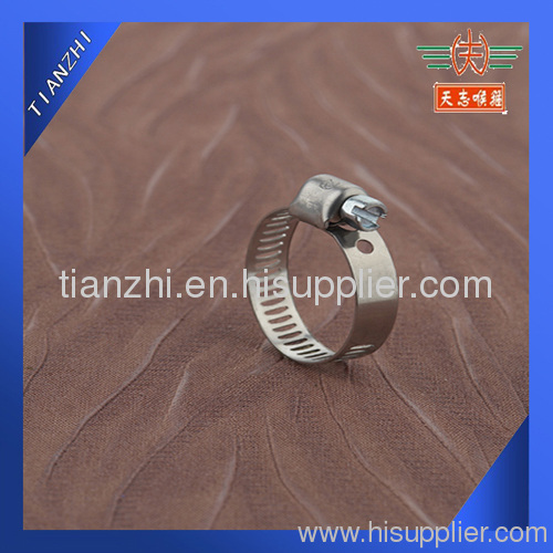 mini stainless steel hose clamp