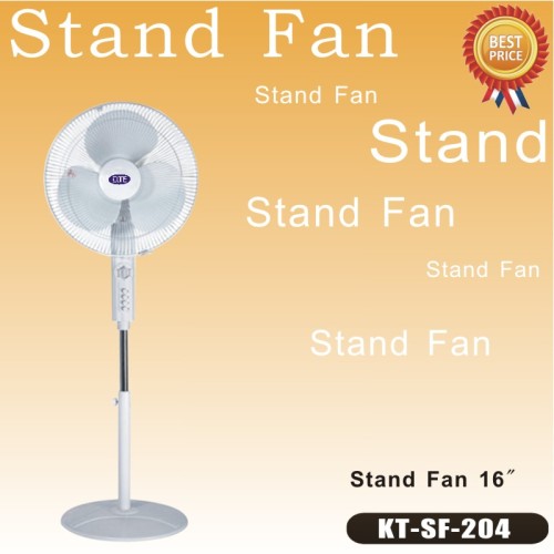 Quality three wide blades stand fan