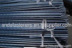 galvanized steel Gr 4.8 threaded rod