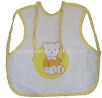 reactive printed baby bib