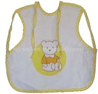 reactive printed baby bib