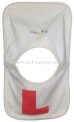 Pure cotton baby bib