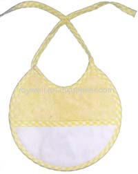 round exquisite baby bibs