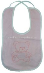 eco-friendly cotton terry cloth baby Bibs