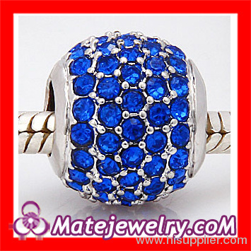 Fashion Pave Crystal Charms european