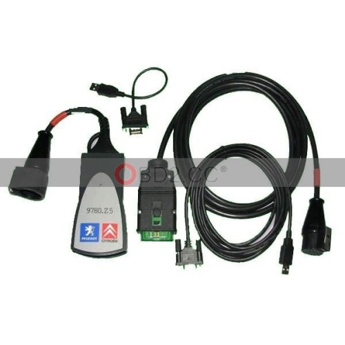 LEXIA3 CITROEN PEUGEOT DIAGNOSTIC PP2000 V45 AND V46 (THREE CABLES)