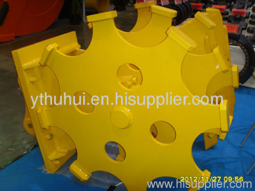 Compaction Wheels for trench compaction