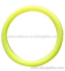 Silicone steering wheel cover