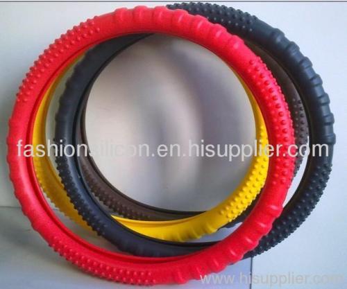 Cool easy wash silicone steering wheel case