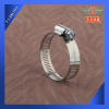 Flexible coupling hose clamp