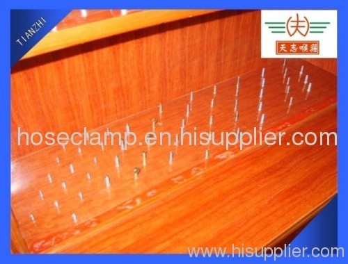Stainless steel hose clamps screws