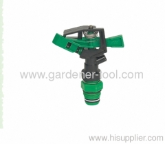 garden sprinkler with plastic arm for garden irrigation