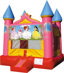 Commercial Pink Inflatable Princess Castle