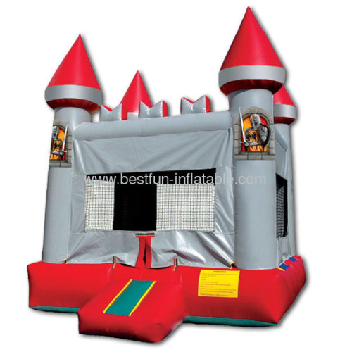 New For 2014 Knights Inflatable Castle