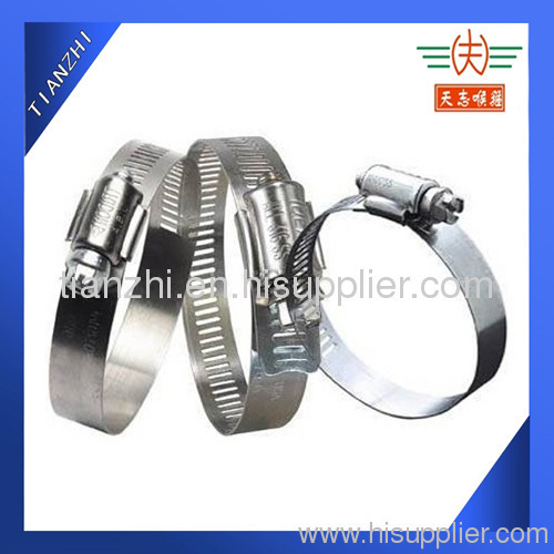 Stainless Steel worm gear hose clamp