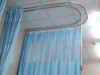 Ceiling Mounted Aluminum Alloy Rails and Curtains for Hospital Patient Wards