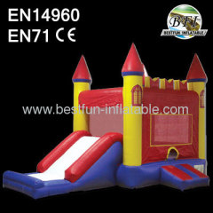 Cheap Inflatable Red Castle Combo