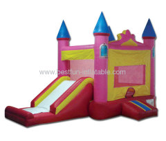 For Girl Princess Pink Castle Combo