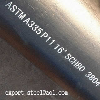 ASTM A335 P11 alloy steel pipe