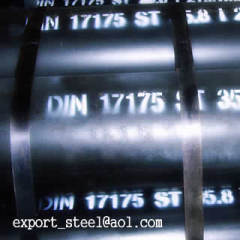 DIN 17175 steel seamless pipes