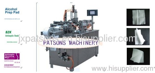 Alcohol base swabs packaging machinery