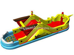 2014 New Design Inflatable Fregatte Slide