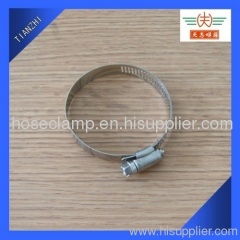 Worm Gear Sheilded Hose Clamp