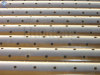 Perforated screen pipe